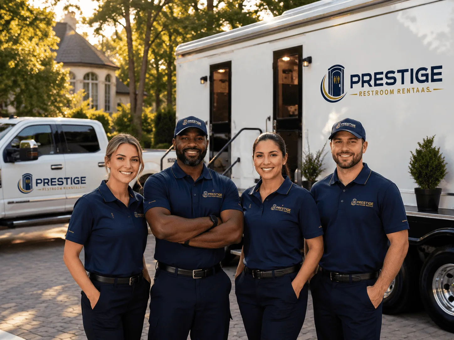 Trusted Luxury Portable Restrooms company in Bement, IL